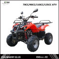 EPA Farm ATV/Quad with 110cc Engine Reverse 7inch or 8inch Tyre Rear Carrier Bull Style Hot Sale